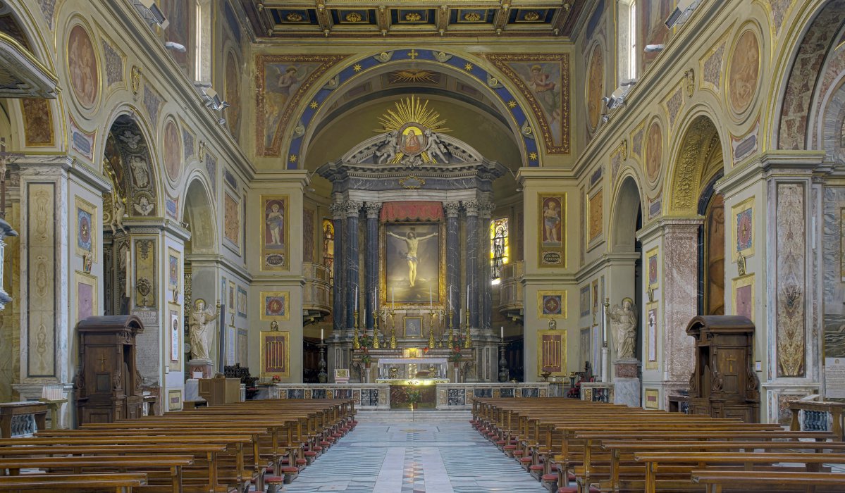 Interior of Church of San Rocco all'Augusteo